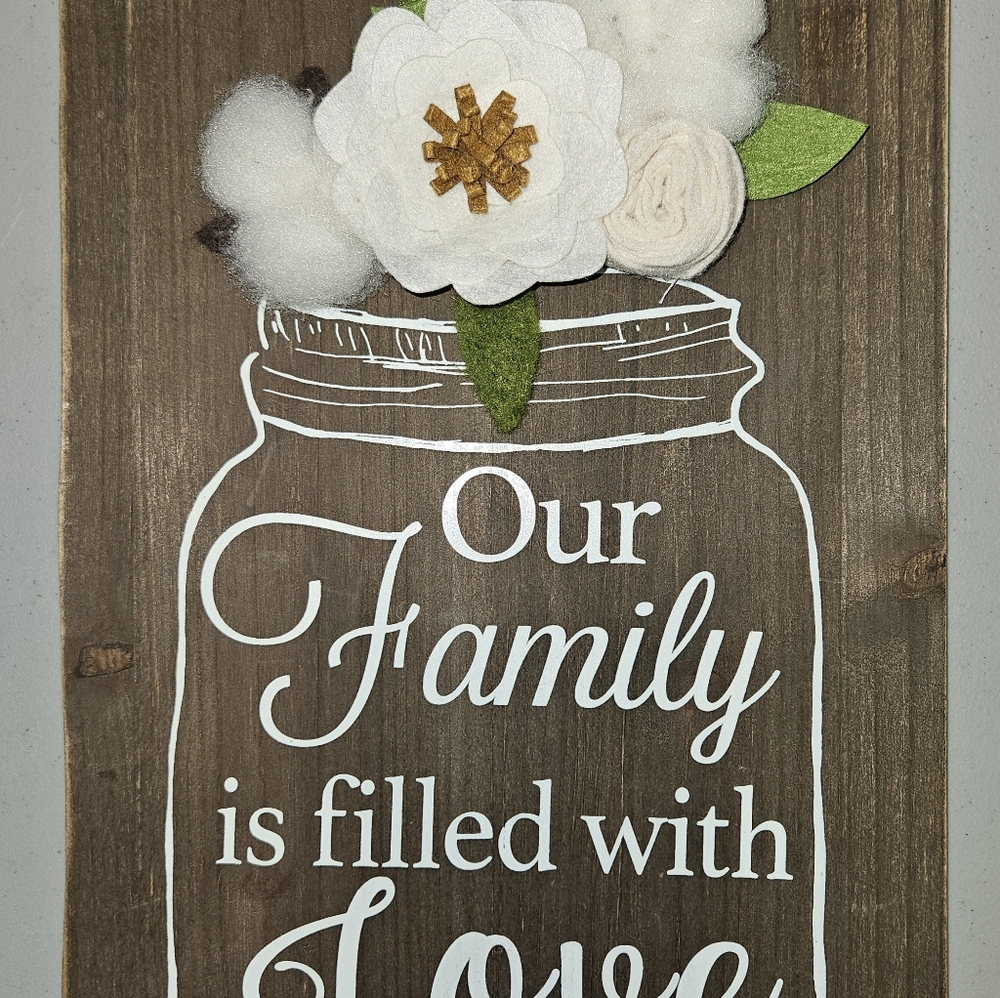 BOGO Free: Rustic mason jar wall art